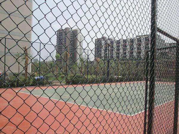 排球場圍網(wǎng)施工案例
